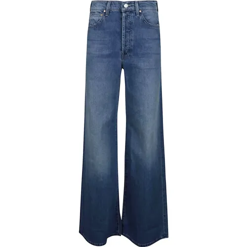 Heart Throb Ditcher Roller Sneak Jeans , female, Sizes: W25, W26, W28 - Mother - Modalova