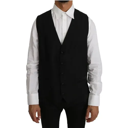 Vests , Herren, Größe: 2XL - Dolce & Gabbana - Modalova