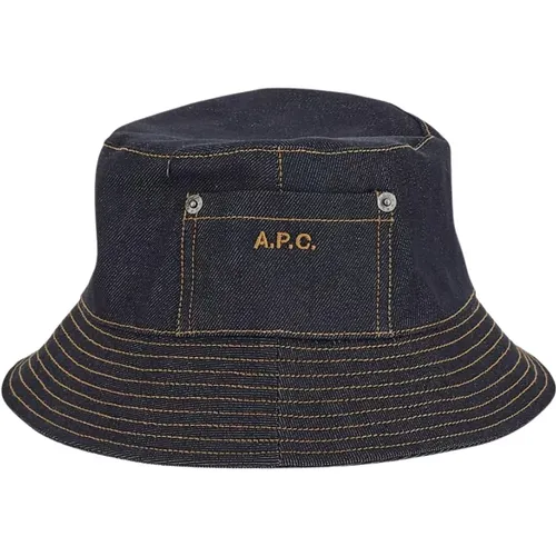 Hats , Herren, Größe: 58 CM - A.P.C. - Modalova