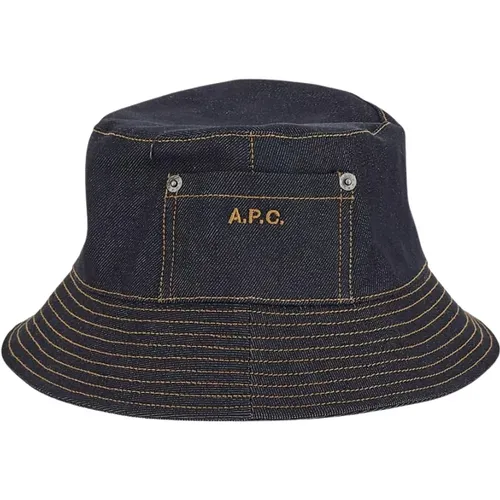 Hats , Herren, Größe: 60 CM - A.p.c. - Modalova