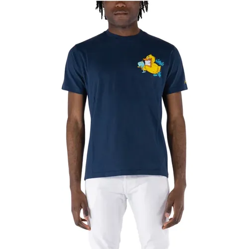 Gin Ducky T-Shirt , male, Sizes: M, 2XL, L, S, XL - MC2 Saint Barth - Modalova