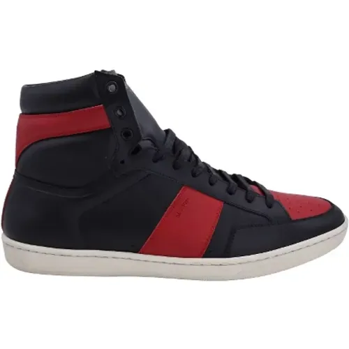 Pre-owned Leather sneakers , male, Sizes: 9 UK - Yves Saint Laurent Vintage - Modalova