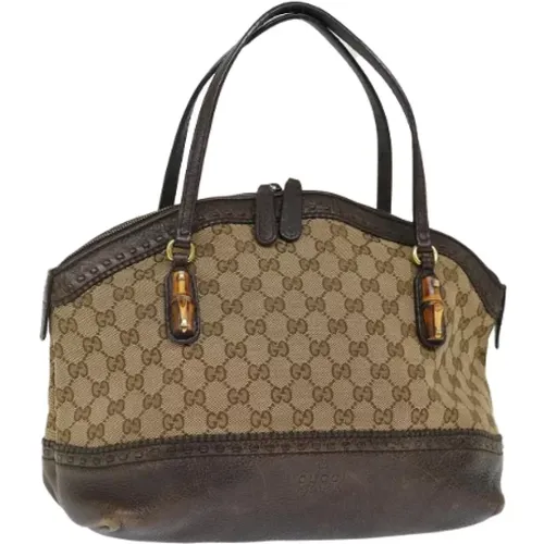 Pre-owned Canvas gucci-bags , female, Sizes: ONE SIZE - Gucci Vintage - Modalova