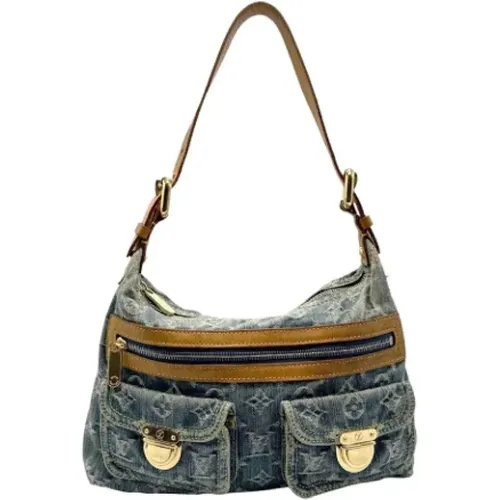 Pre-owned Denim louis-vuitton-bags , female, Sizes: ONE SIZE - Louis Vuitton Vintage - Modalova