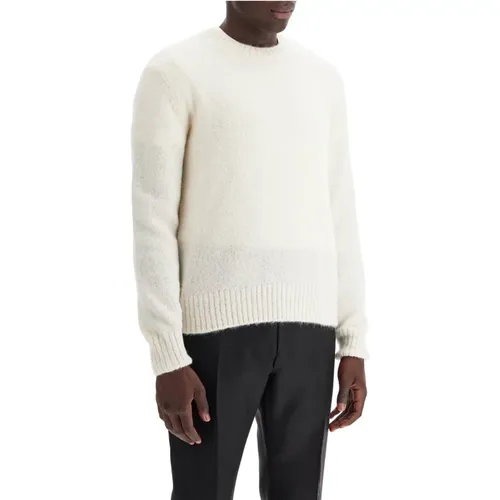 Alpaca Crewneck Pullover Tom Ford - Tom Ford - Modalova