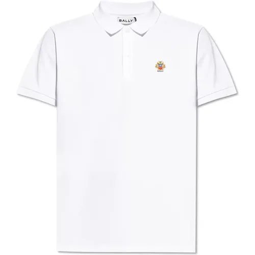 Polo mit Logo , Herren, Größe: L - Bally - Modalova