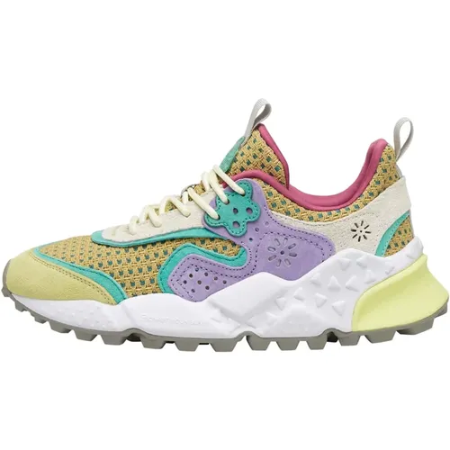 Sneakers , female, Sizes: 4 UK - Flower Mountain - Modalova