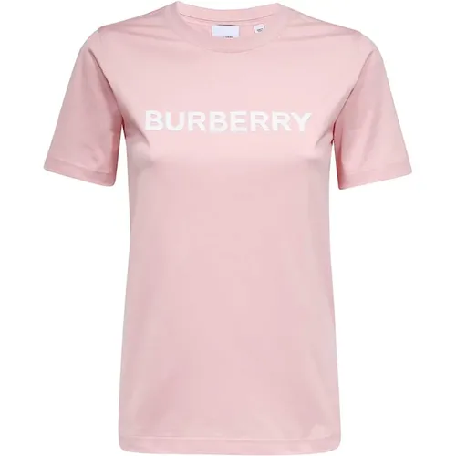Rosa Cotton T-Shirt - Regular Fit , female, Sizes: XS - Burberry - Modalova