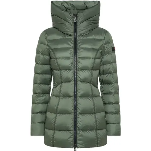 Grüne Superleichte Daunenjacke Aw24 , Damen, Größe: M - Peuterey - Modalova