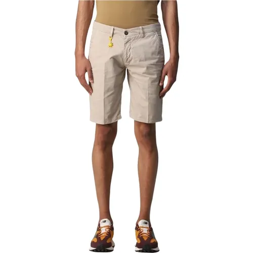 Bermuda Shorts , male, Sizes: S - Manuel Ritz - Modalova