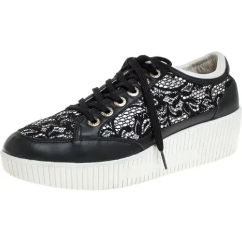 Pre-owned Stoff sneakers - Dolce & Gabbana Pre-owned - Modalova