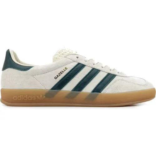 Indoor Gazelle Cream Green Gum , male, Sizes: 4 UK - Adidas - Modalova