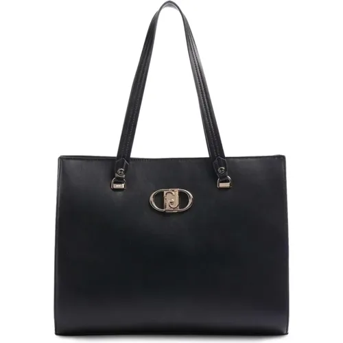 Polyester Zip Shopping Bag with Internal Pockets , female, Sizes: ONE SIZE - Liu Jo - Modalova