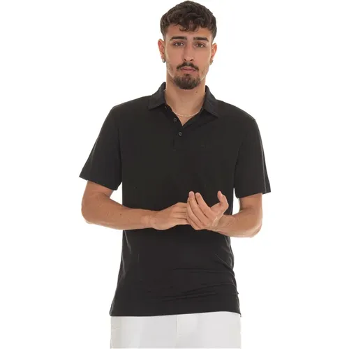 Kurzarm-Poloshirt Einfarbiges Logo , Herren, Größe: XL - Boss - Modalova