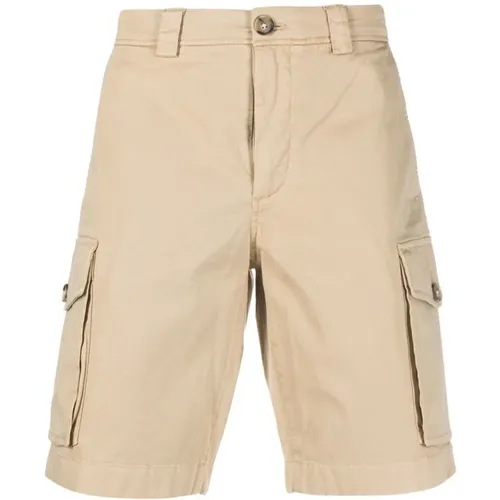 Cotton Shorts , male, Sizes: W33 - Woolrich - Modalova