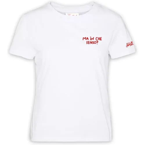 T-shirts and Polos , female, Sizes: L, M, XS - MC2 Saint Barth - Modalova