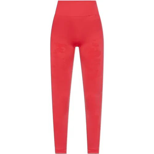 Logo Leggings , Damen, Größe: L - adidas by stella mccartney - Modalova