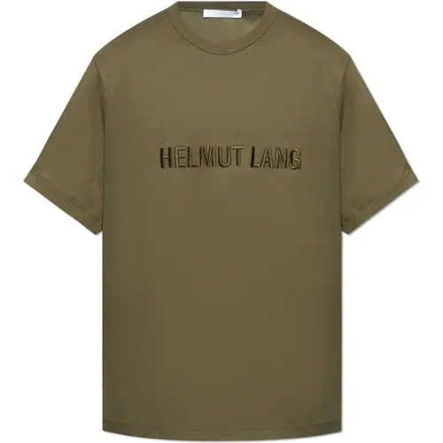 T-Shirt mit Logo , Herren, Größe: 2XL - Helmut Lang - Modalova