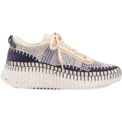 Eco-Friendly Mesh Sneaker , female, Sizes: 4 UK, 7 UK - Chloé - Modalova