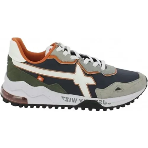 Casual Running Sneakers in Taupe-navy , male, Sizes: 8 UK, 11 UK, 7 UK, 6 UK, 10 UK, 9 UK - W6Yz - Modalova