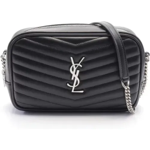 Pre-owned Leder schultertasche - Saint Laurent Vintage - Modalova