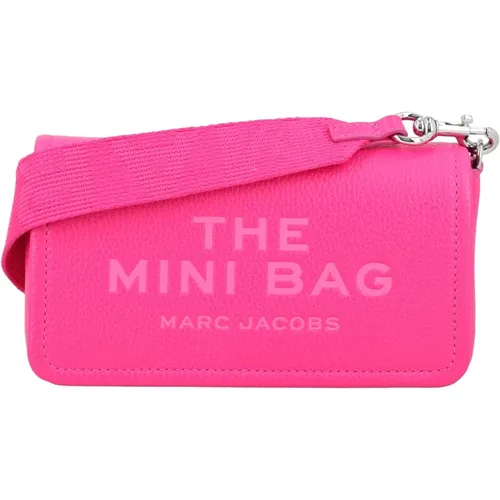 Hot Crossbody Leather Mini Bag , female, Sizes: ONE SIZE - Marc Jacobs - Modalova