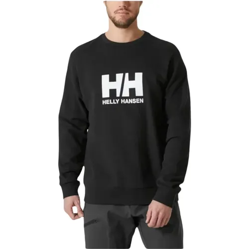 Logo Crew Sweatshirt , male, Sizes: L, S, M, XL - Helly Hansen - Modalova