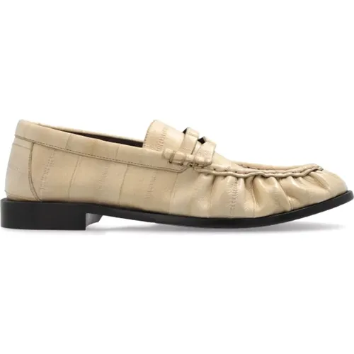 Leather shoes `Le Loafer` , female, Sizes: 3 UK - Saint Laurent - Modalova