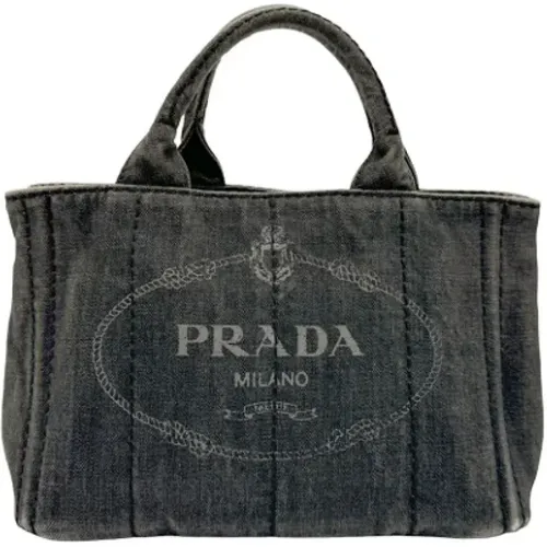 Pre-owned Canvas prada-bags , female, Sizes: ONE SIZE - Prada Vintage - Modalova