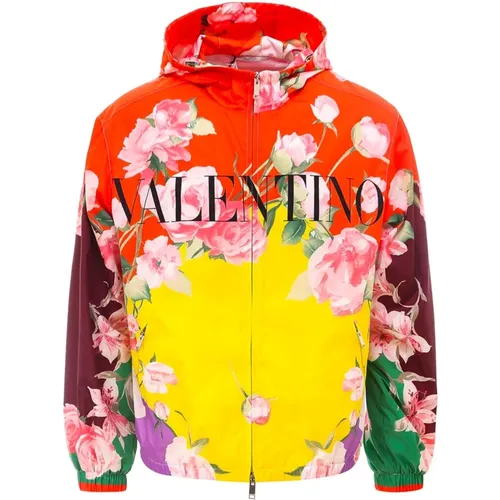 Flying Flowers Jacket , male, Sizes: XS, M, XL, S - Valentino - Modalova