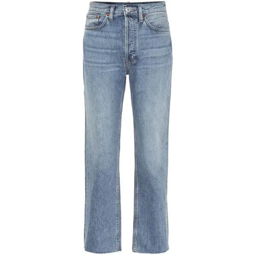 Jeans High Rise Stovepipe , female, Sizes: W28, W24, W27, W25 - Re/Done - Modalova