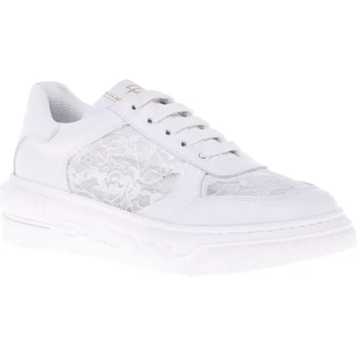 Sneaker in lace , female, Sizes: 4 UK, 5 UK, 6 UK, 3 1/2 UK, 8 UK, 5 1/2 UK - Baldinini - Modalova