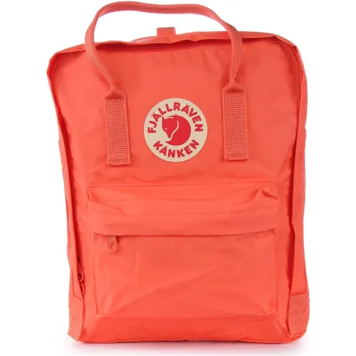 Classic Coral Backpack with Zip Closure , unisex, Sizes: ONE SIZE - Fjällräven - Modalova