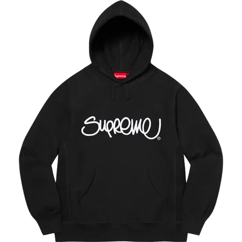 Limited Edition Handstyle Hooded Sweatshirt , male, Sizes: L - Supreme - Modalova