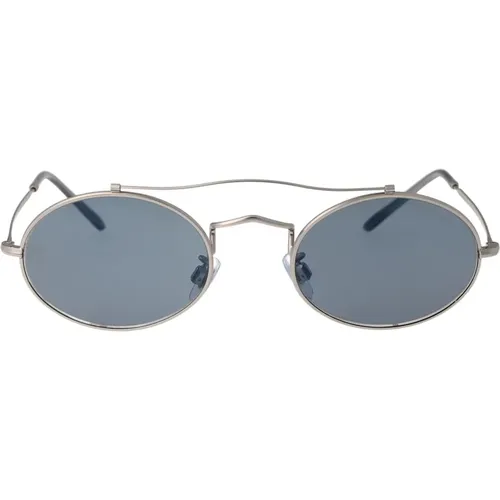 Stylische Sonnenbrille für Trendy Look , Herren, Größe: 51 MM - Giorgio Armani - Modalova