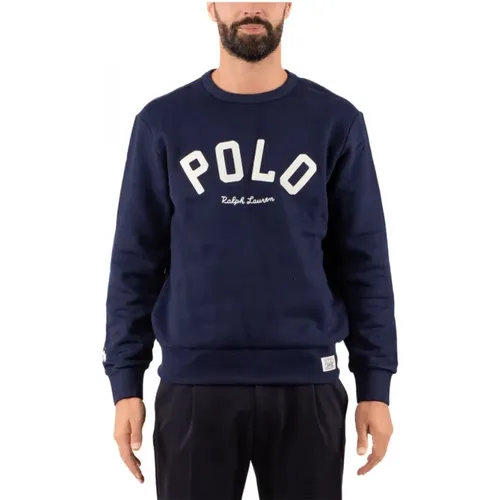 Herren Sweatshirt , Herren, Größe: L - Ralph Lauren - Modalova