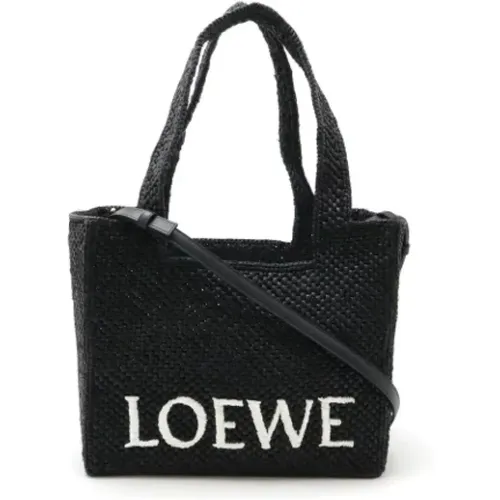 Pre-owned Raffia shoulder-bags , female, Sizes: ONE SIZE - Loewe Pre-owned - Modalova