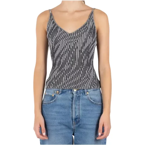 Zebra Mesh Tank Top Jacquemus - Jacquemus - Modalova