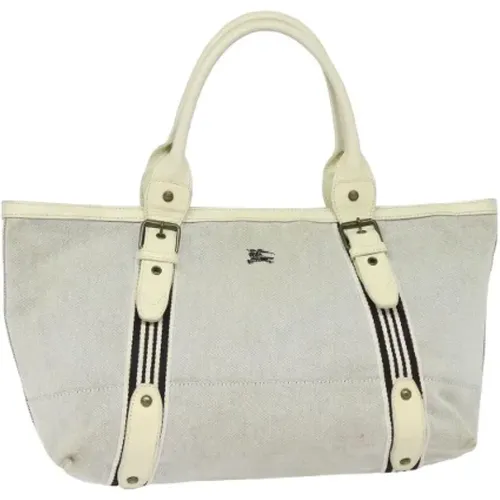 Pre-owned Canvas totes , female, Sizes: ONE SIZE - Burberry Vintage - Modalova