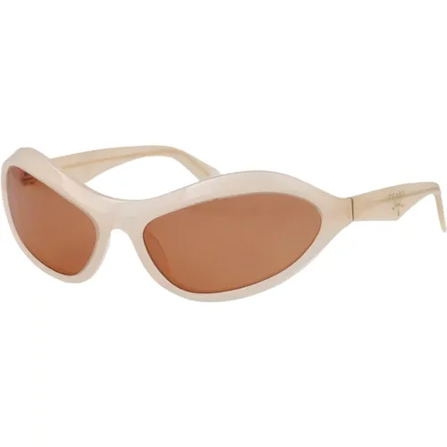 Stylish Sunglasses with A20S Design , female, Sizes: 61 MM - Prada - Modalova