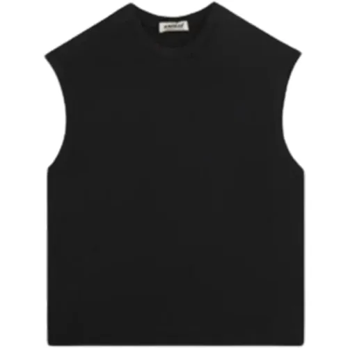 Besticktes Logo Tanktop mit Perlen , Herren, Größe: XS - A Paper Kid - Modalova