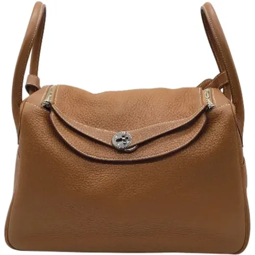 Hermès Leather Shoulder Bag , female, Sizes: ONE SIZE - Hermès Vintage - Modalova