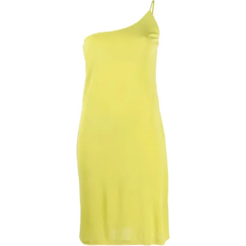 Women's Clothing Dresses Lightgreen (Lime) Ss22 , female, Sizes: L - Dsquared2 - Modalova