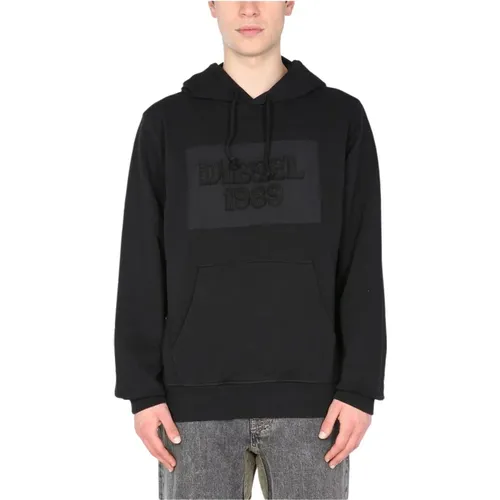 Hoodie , male, Sizes: XS - Diesel - Modalova