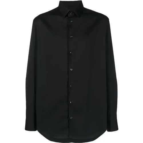 Long Sleeve Tops , Herren, Größe: L - Giorgio Armani - Modalova