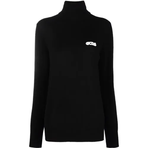 Basic turtleneck sweater , female, Sizes: XS, S, M - Gcds - Modalova