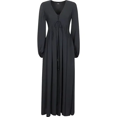 Long Dress in Acetate and Silk , female, Sizes: 3XS, 2XS, S - Max Mara Weekend - Modalova