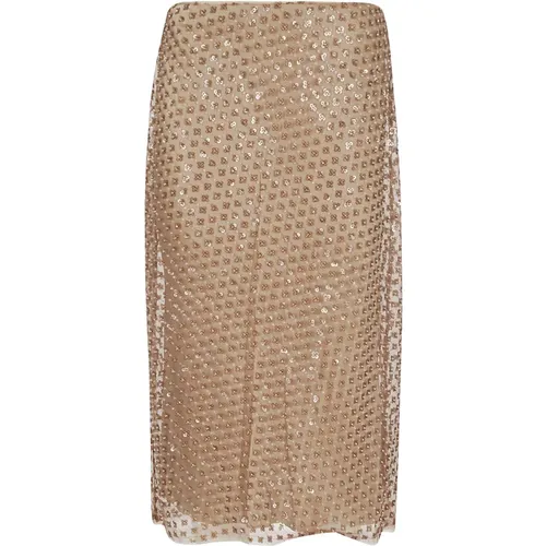 Sequin Beaded Straight Dress , female, Sizes: S - Vince - Modalova