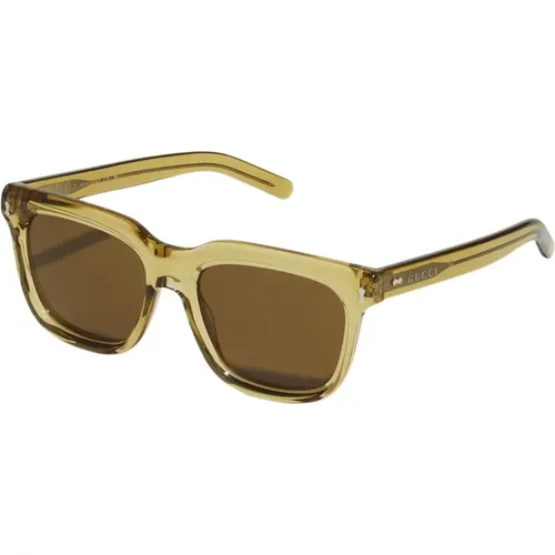 Gelbe Sonnenbrille Gg1523S 004 Stil,Blaue Sonnenbrille Gg1523S 003,Stylische Sonnenbrille Gg1523S - Gucci - Modalova