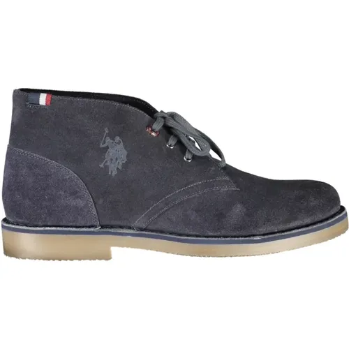 Lace-Up Boots Mens Footwear , male, Sizes: 7 UK, 12 UK, 8 UK, 6 UK, 11 UK, 9 UK, 10 UK - U.s. Polo Assn. - Modalova